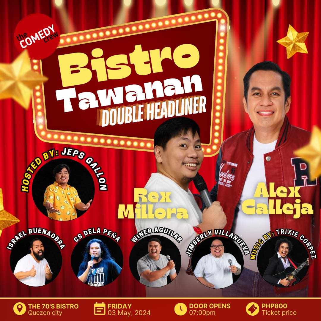 alex calleja stand-up comedy show at the 70s bistro
