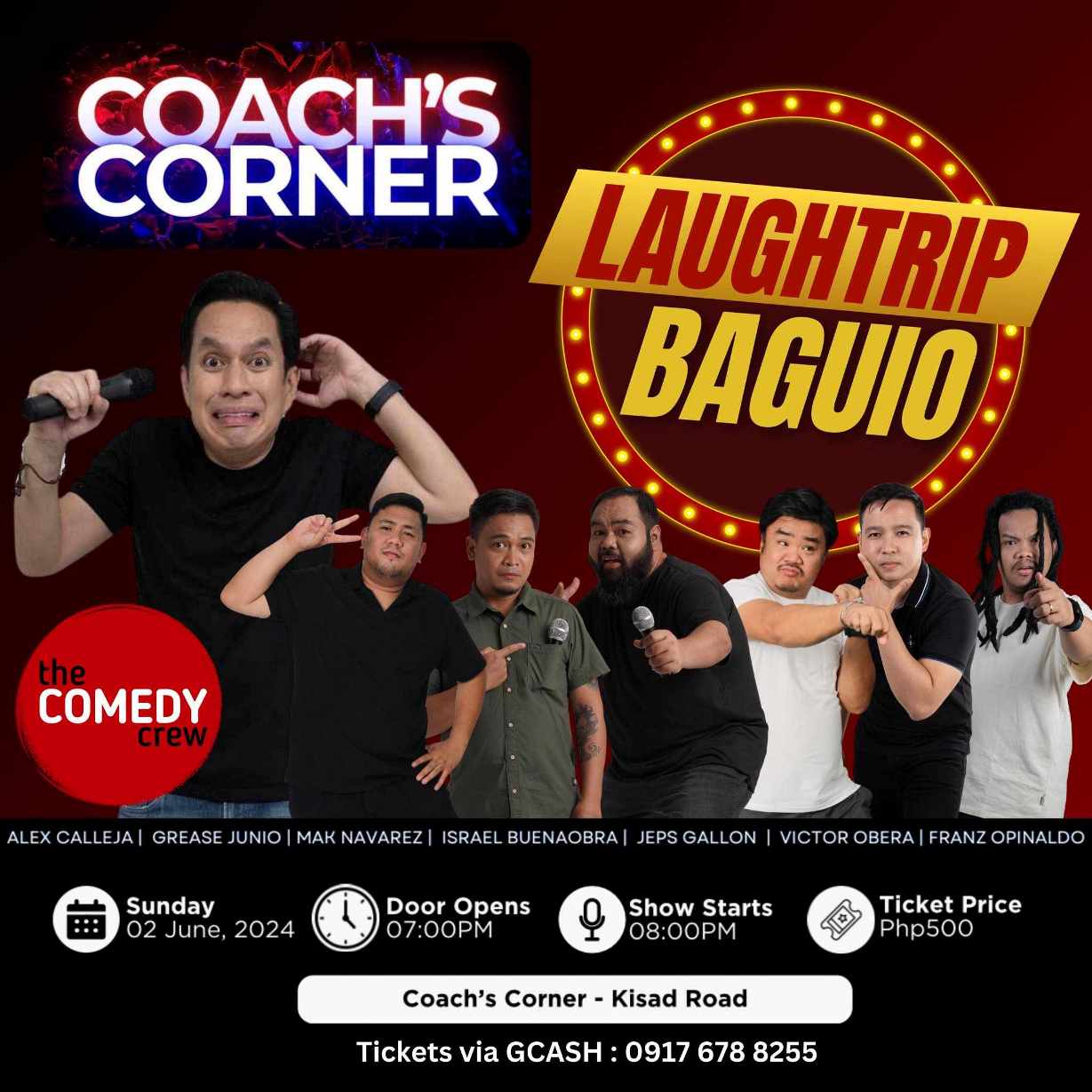 Laughtrip Baguio With The Comedy Crew at Coach Corner