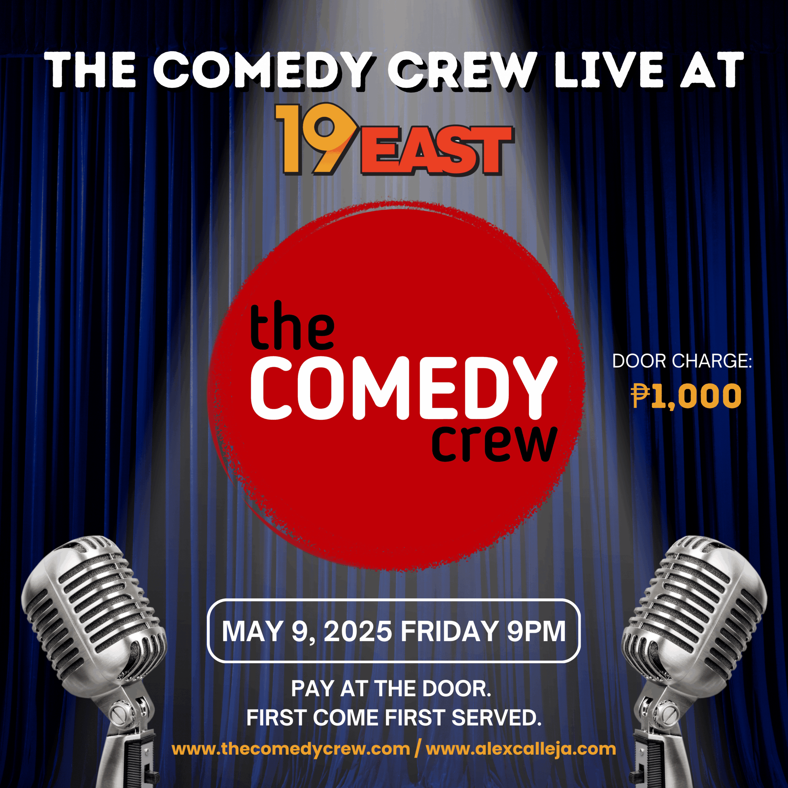 standup comedy19east May