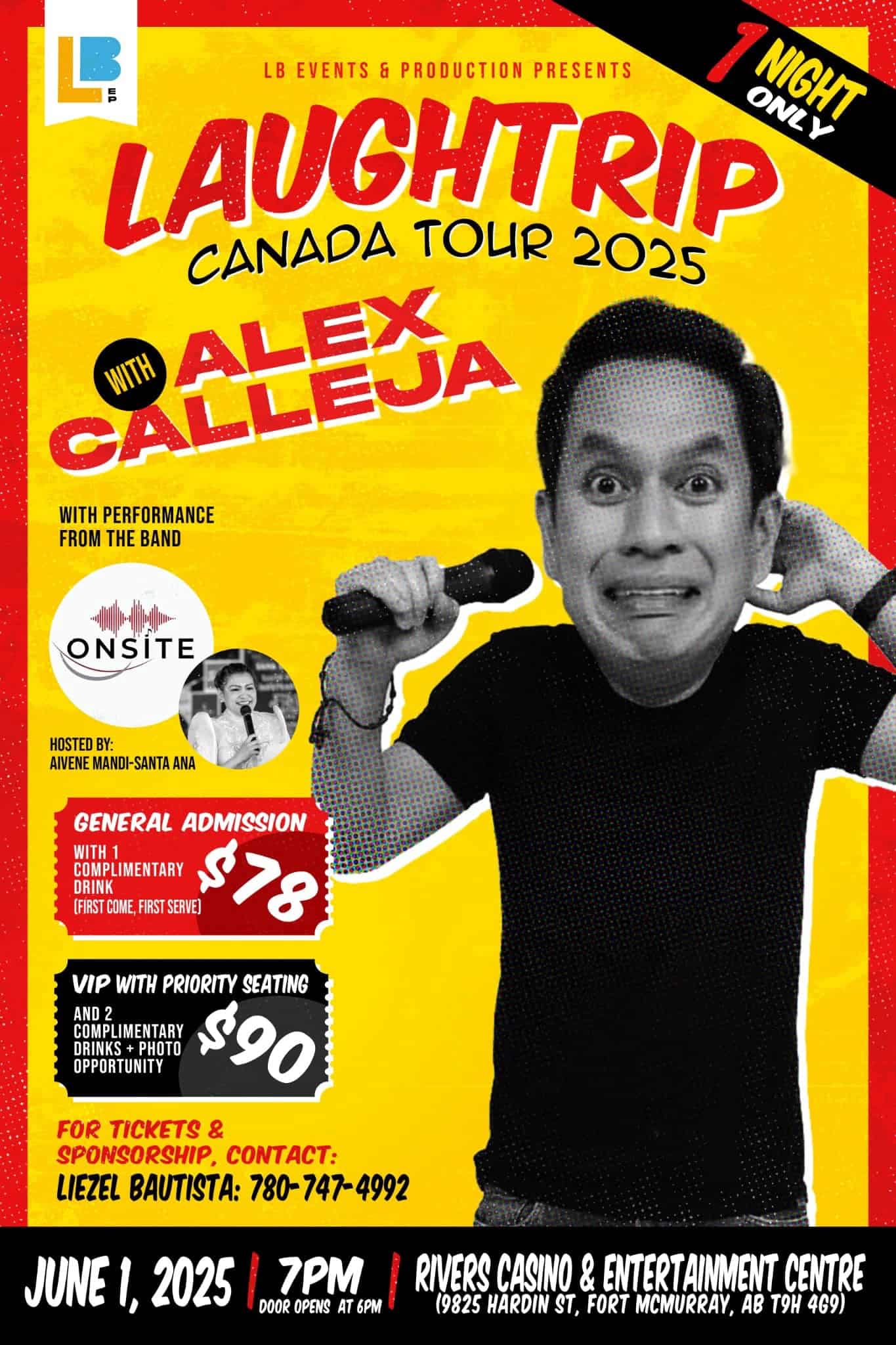 Canada Comedy Show Fort Murray