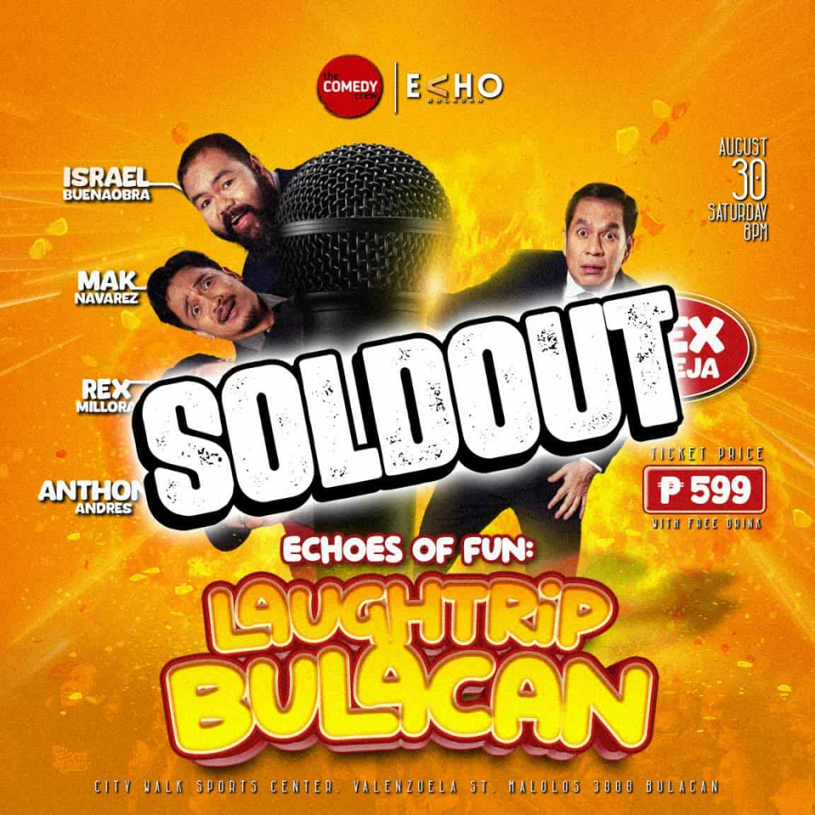 soldout standup comedy bulacan