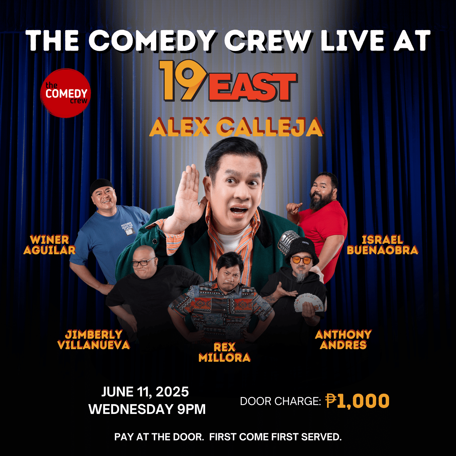 June 11 standup comedy show min