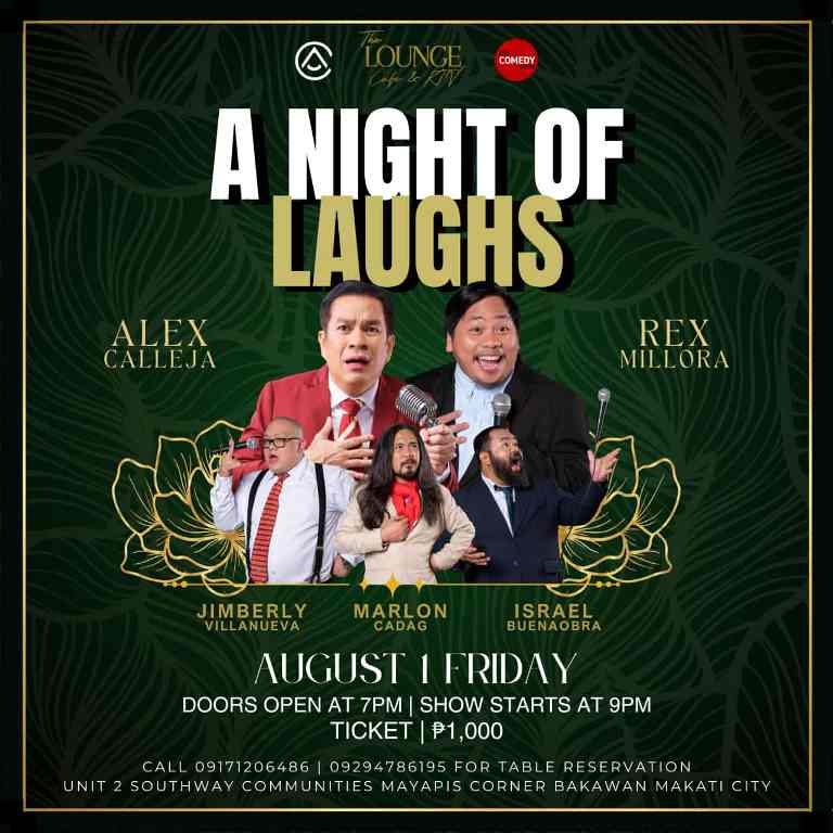 the lounge standup comedy show