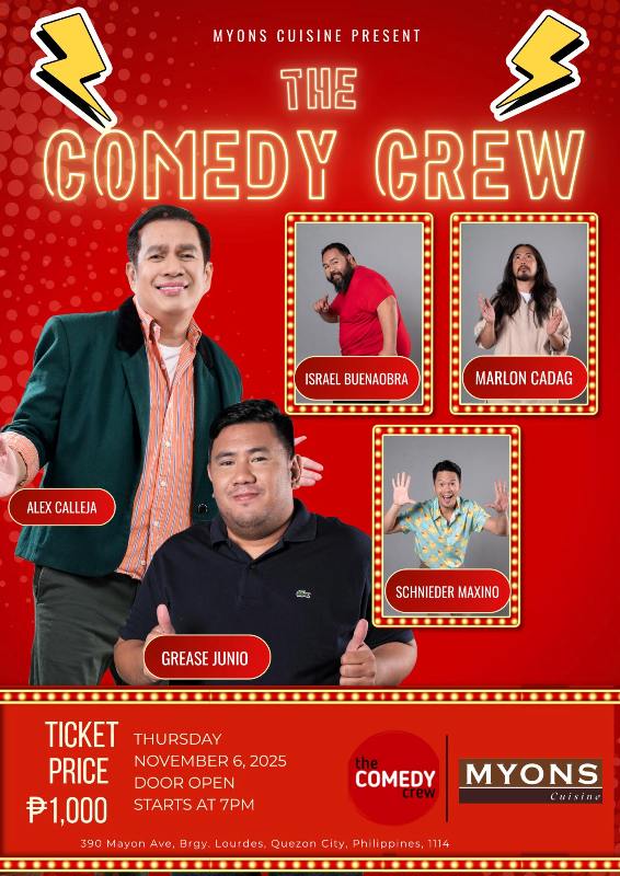 comedy show at MYONS