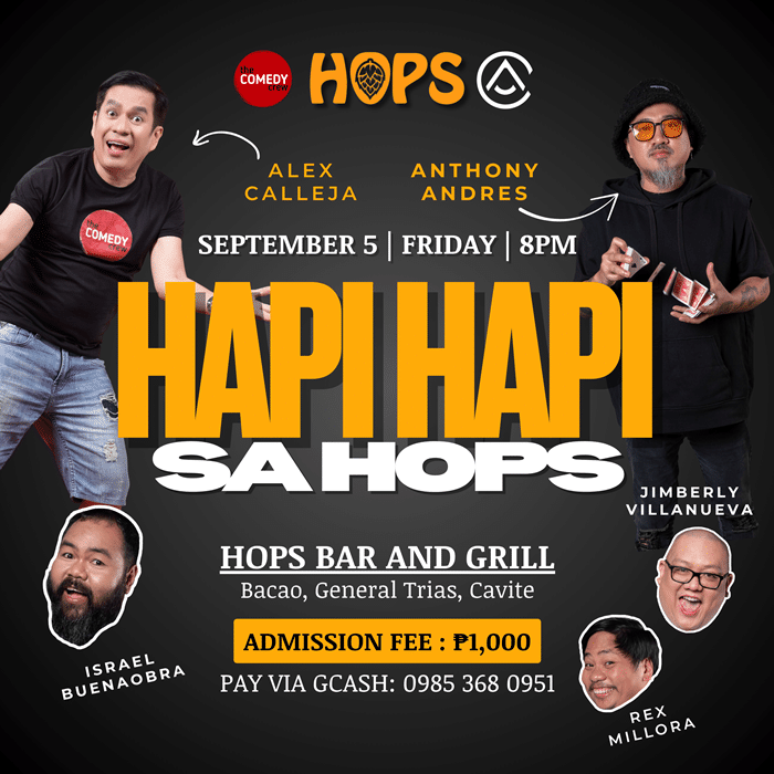 standup comedy cavite