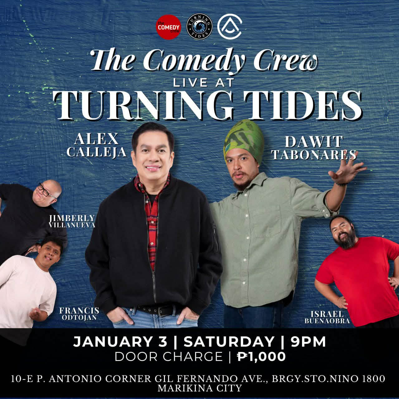 turning tides show jan 2026