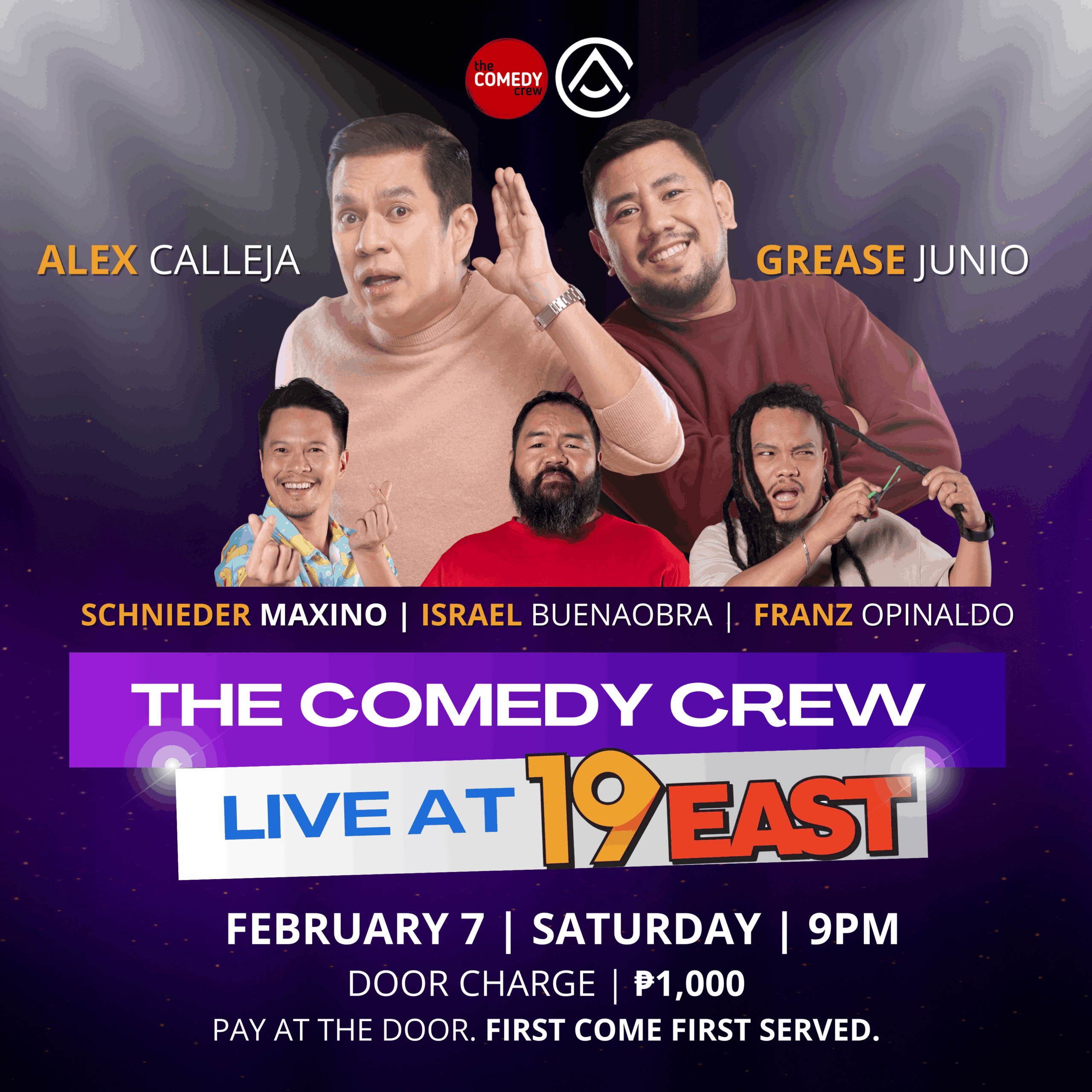 standup comedy at 19 east