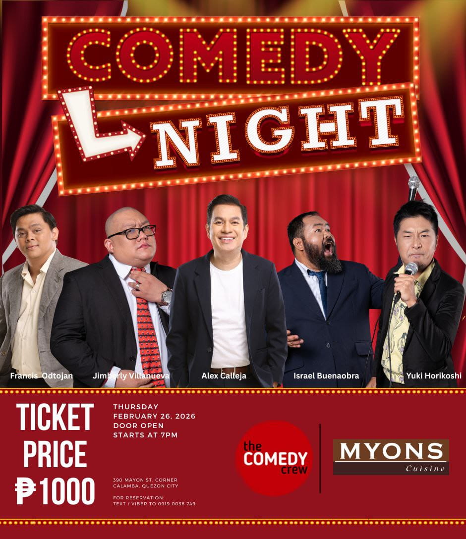 standup comedy at myons