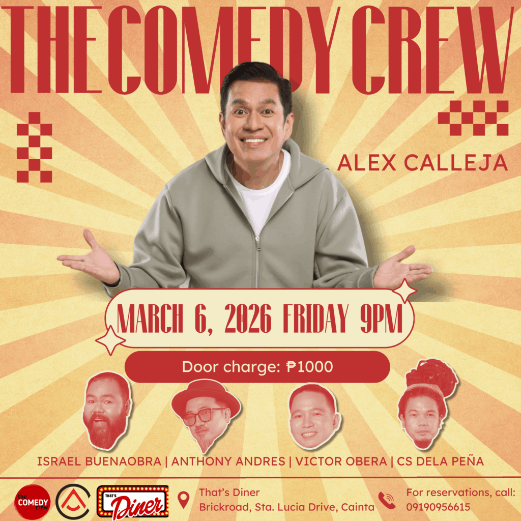 Alex Calleja Stand-up Comedy Show At That's Diner