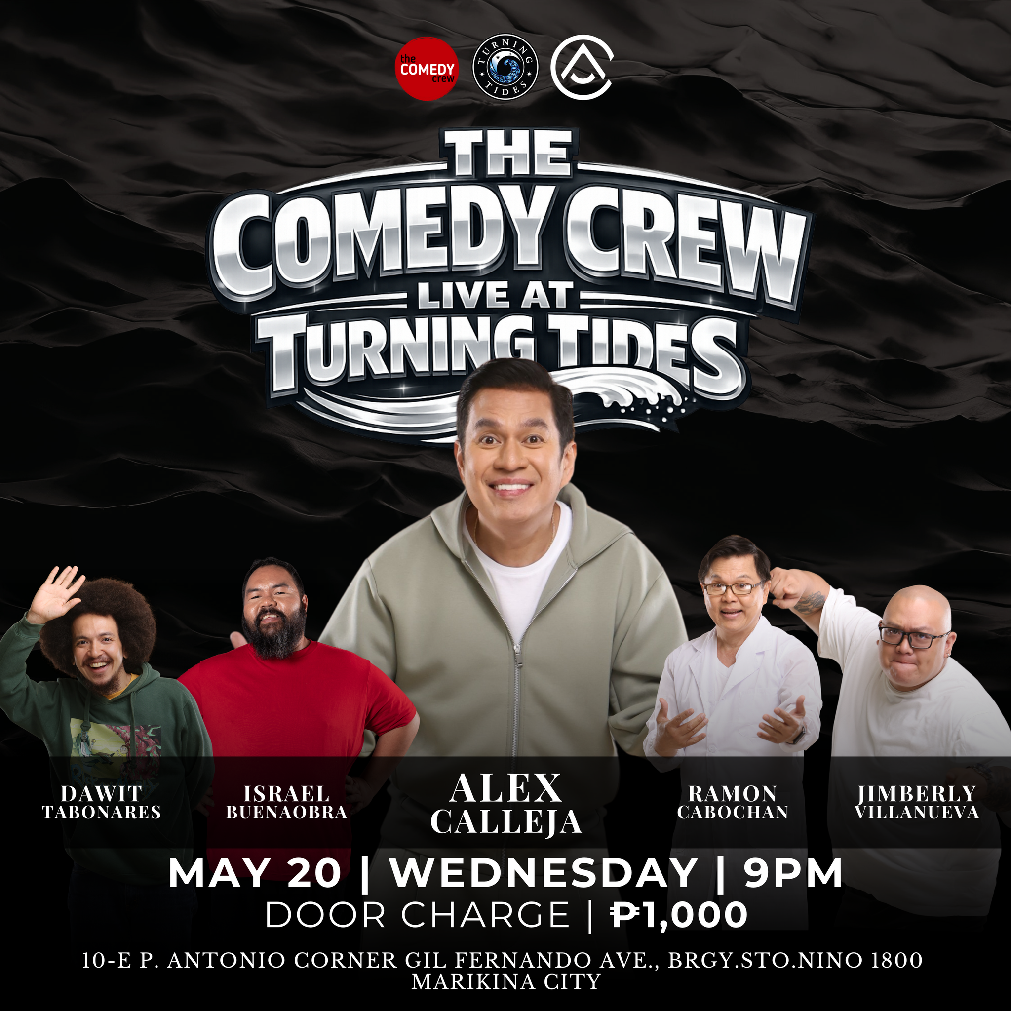 alex calleja standup comedy turning tides may