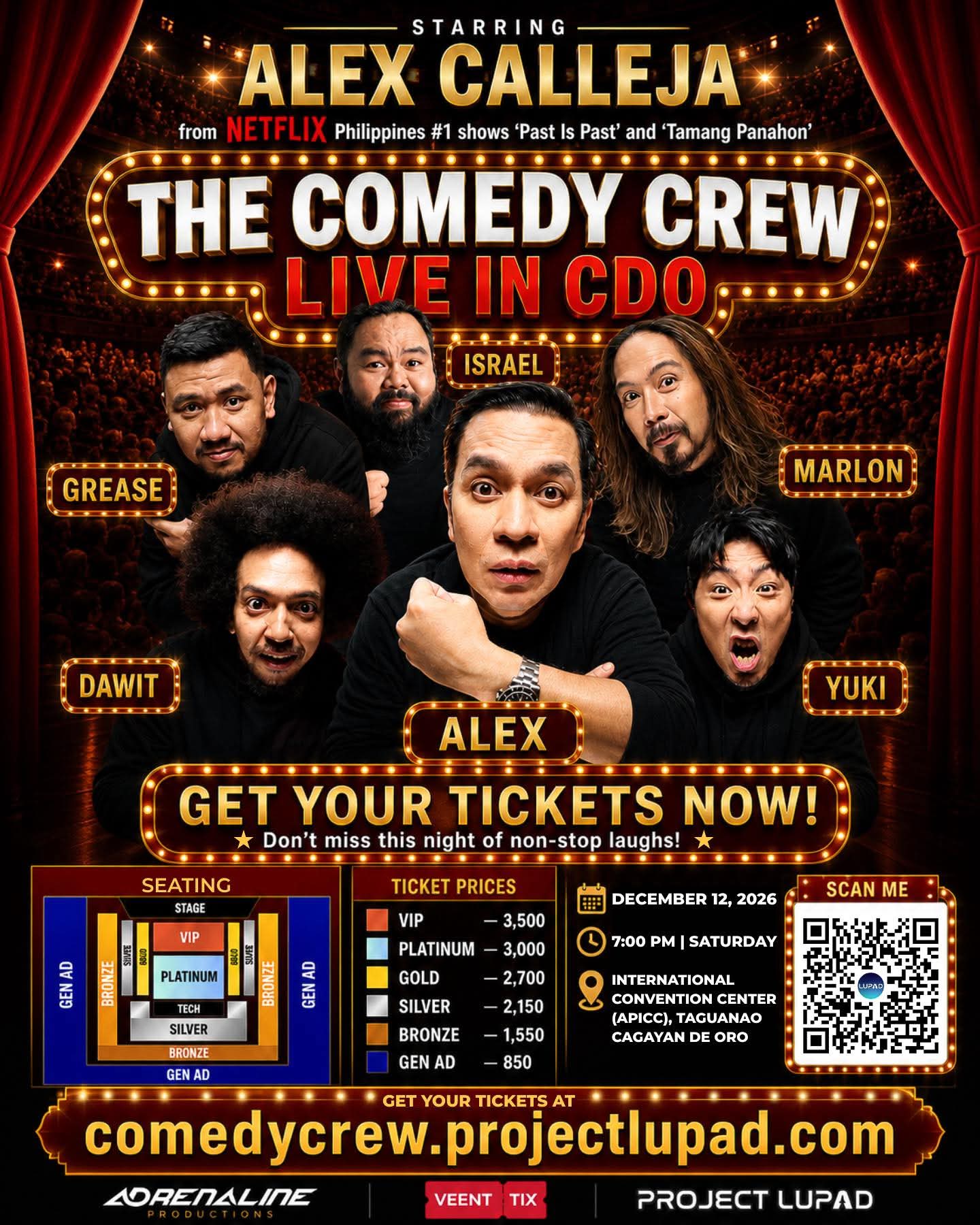 standup comedy show cdo