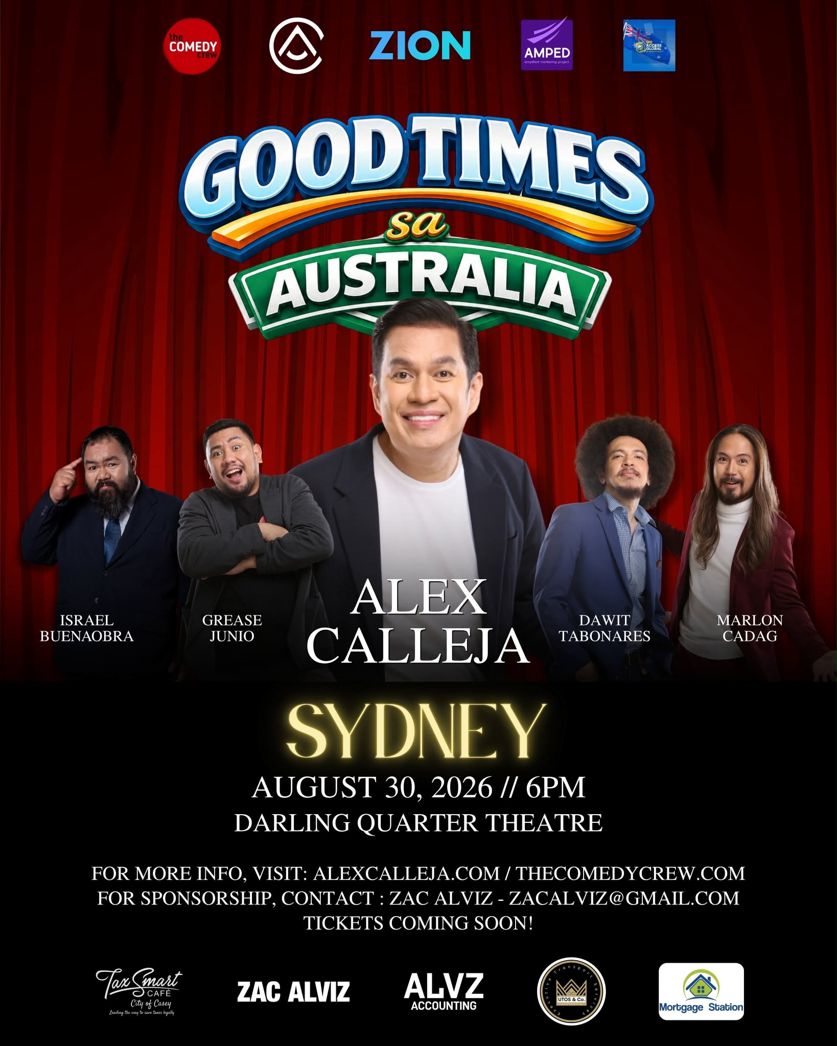 standup comedy show sydney good times