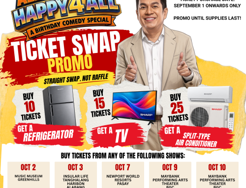 SHARP TICKET SWAP PROMO For Alex Calleja’s Happy 4 All Bday Show